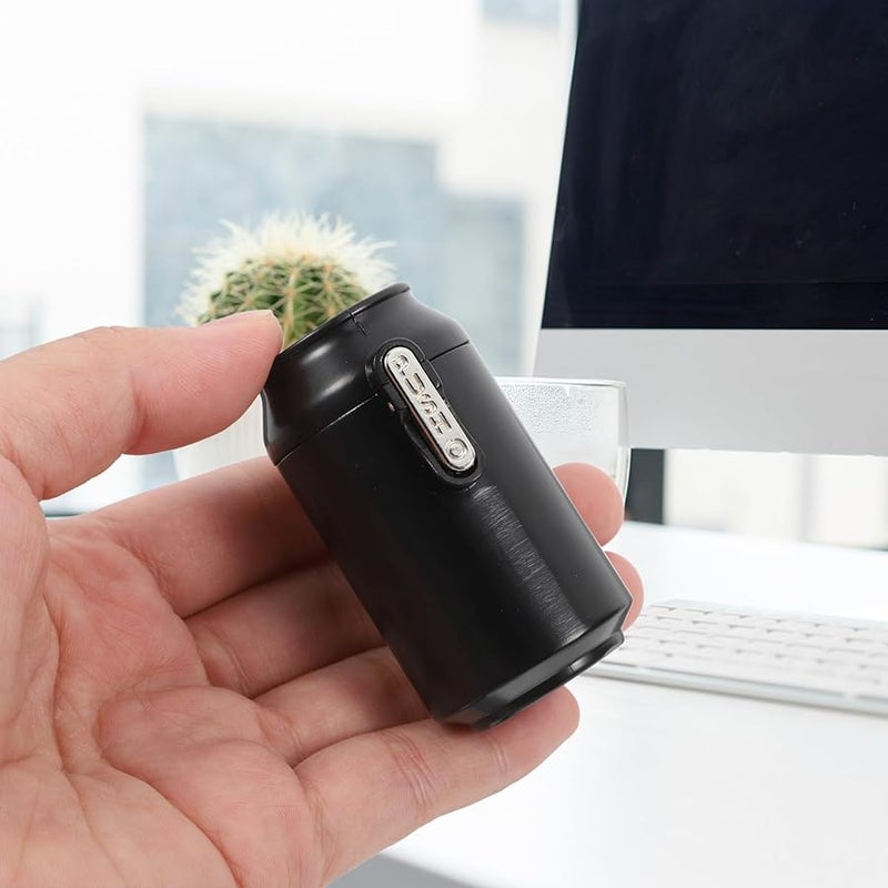 FRCOLOR صينية سجائر معدنية محمولة مع غطاء مانع للتسرب حامل رماد جيب سلسلة مفاتيح - Image 5